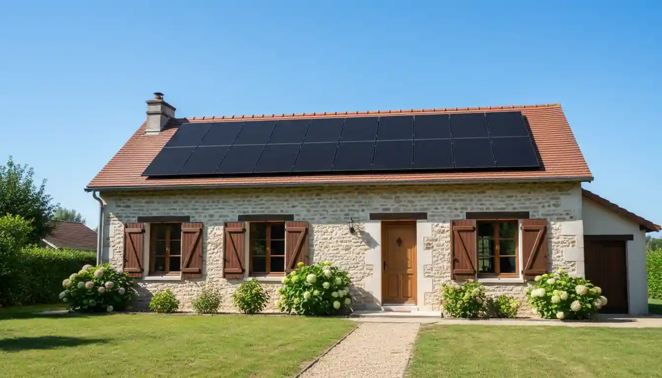 Installation de Panneaux Solaires à Grignols, Bernet