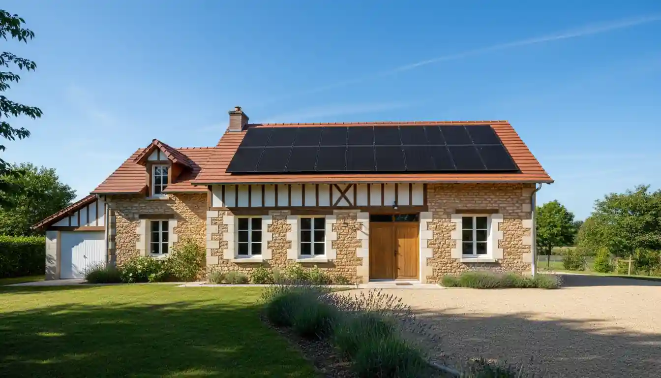 Installation de Panneaux Solaires à Grignols, La Tuilerie