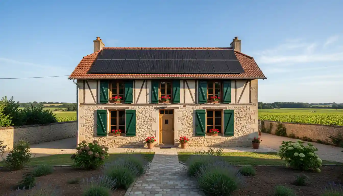 Installation de Panneaux Solaires à Grignols, Le Bourg